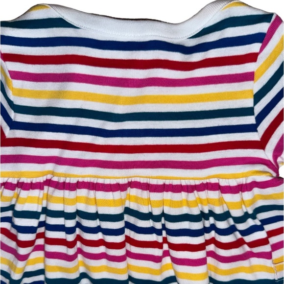 NEW NWT Hanna Andersson stripe 2pc dress bloomers size 75 12-18 months 12m 18M - Picture 2 of 10